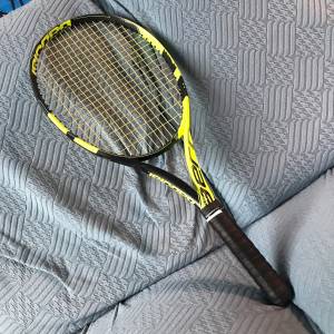 🎾 BABOLAT Pure Aero JR26 26&rdquo; Junior Tennis Racket YELLOW/Black USED 網球拍 ...
