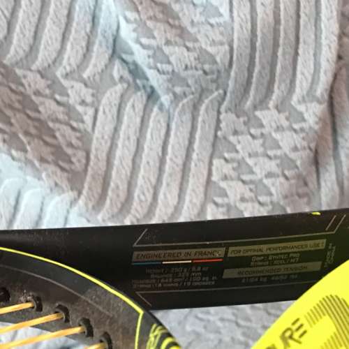 🎾 BABOLAT Pure Aero JR26 26&rdquo; Junior Tennis Racket YELLOW/Black USED 網球拍 ...