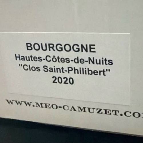 Domaine Meo-Camuzet Bourgogne Hautes-Cotes de Nuits