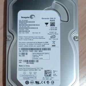 3隻Seagate 3.5" harddisk