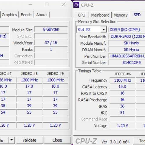 SK hynix DDR4 2400 2x8GB (16GB) Notebook RAM