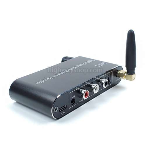 4 IN 1 藍牙5.1發射接收 + 光纖解碼轉換器 MP3播放器