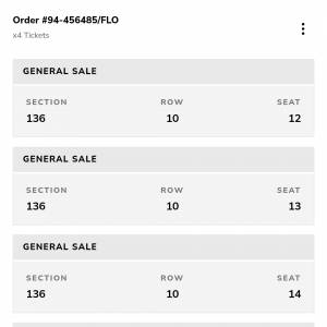 BTS tickets in Singapore