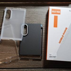 Samsung Galaxy Z Fold 8 闊摺 Wide 專用配件 - 碳纖維機殼& 磨砂/高清機殼 & Inno...