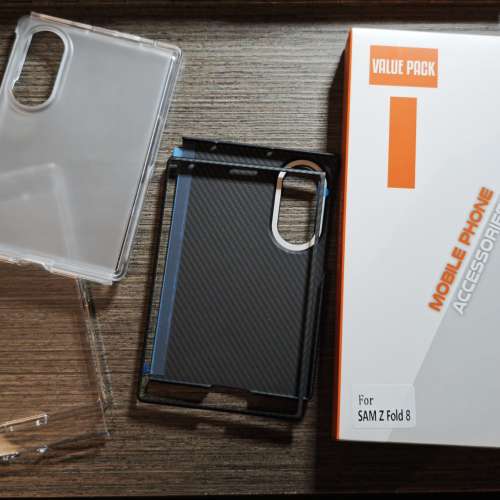 Samsung Galaxy Z Fold 8 闊摺 Wide 專用配件 - 碳纖維機殼& 磨砂/高清機殼 & Inno...