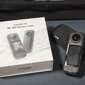 Insta360 X5 8K 360 Action Cam 連盒