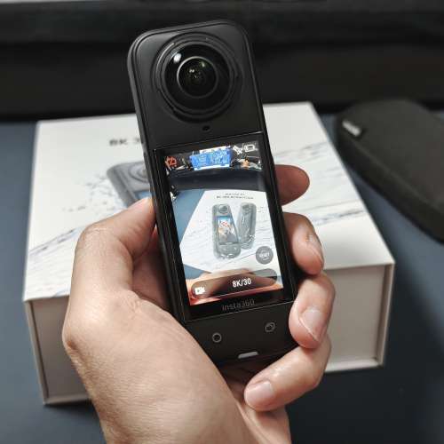 Insta360 X5 8K 360 Action Cam 連盒