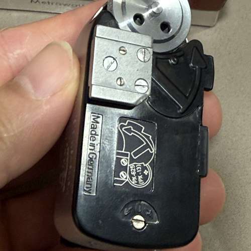 Leica Leitz MR meter 收藏品，測光準備.