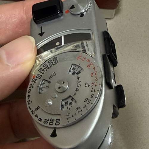 Leica Leitz MR meter 收藏品，測光準備.