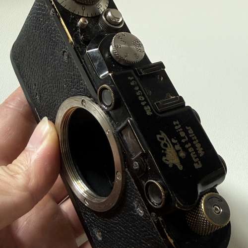 Leica Leica Leitz ii nickel black paint body ltm mount