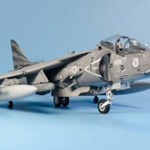 $100 - [非完成品] 全新 Hasegawa Hobby AV-8B Harrier II No. D9 (絕版)