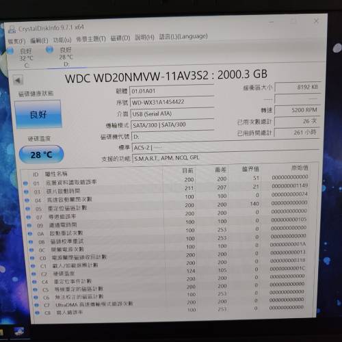 WD My Passport Ultra 2TB Portable HDD 外置硬碟