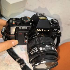 有莓轻度全正常功能[红旗][红旗]尼康F-501胶片单反+AF NIKKOR 35-70mm f3.3-4.5镜头