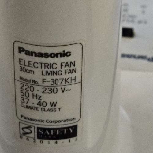 * Panasonic * 樂聲 風扇 *