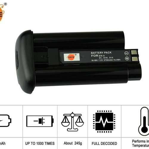 DSTE EN-4 NiMH Battery For NIKON Cameras 代用電池