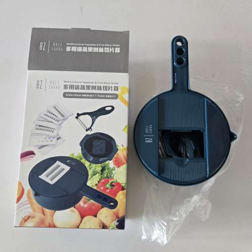 全新BZ Buzz Zakka多用途疏果刨絲切片器Vegetable and fruit shredder