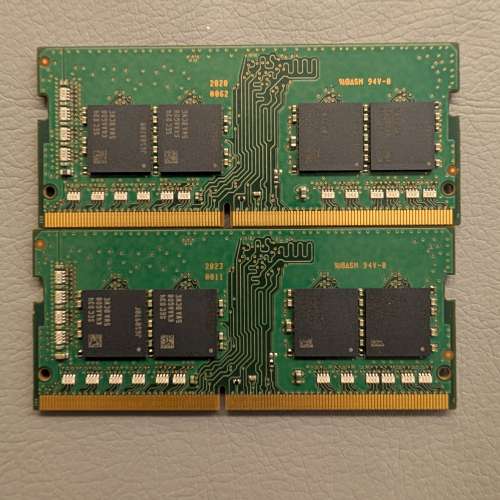 Samsung 原廠 DDR4 SODIMM 3200 16GB*2 32GB一對