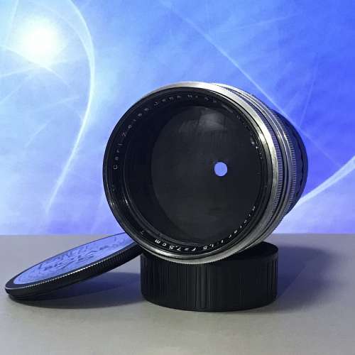 Carl Zeiss Jena Biotar T 75mm f1.5 (M mount 帶聯動）