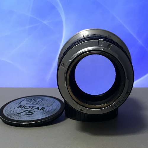 Carl Zeiss Jena Biotar T 75mm f1.5 (M mount 帶聯動）