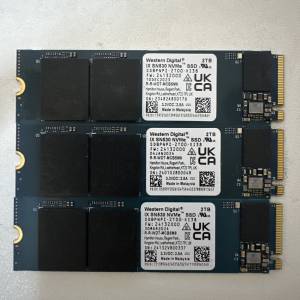 原裝 WD 2TB NVMe M.2 SSD