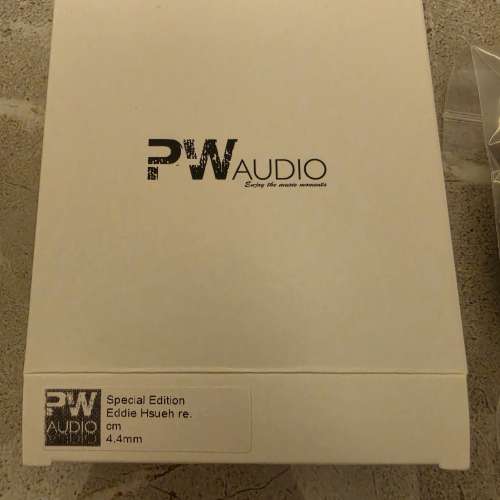 PW Audio Eddie Hsueh Re. 限量耳機升級線CM  4.4