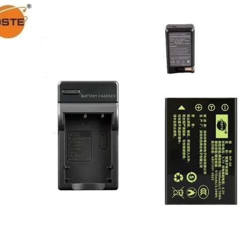 DSTE FujiFilm NP-60 With AC Travel Charger 代用鋰電池連充電機