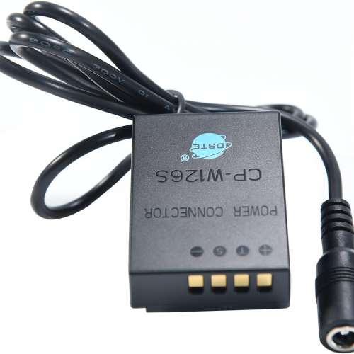 DSTE Dummy Battery Kit With AC Power Supply Adaptor For FUJIFILM NP-W126