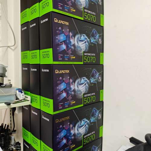 RTX 5060, 70, 70Ti, 80 (全新行貨) 唔使焗砌機 !
