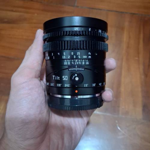 TTArtisan 50mm f/1.4 TILT 鏡頭 for Sony E