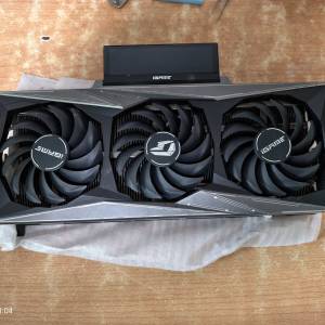 七彩虹RTX3080 散熱器，有帶屏幕