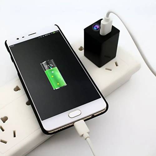 ⭕2026 1080P CMOS迷你攝影機，支援記憶卡，USB充電器，小型智慧家庭嬰兒監視器