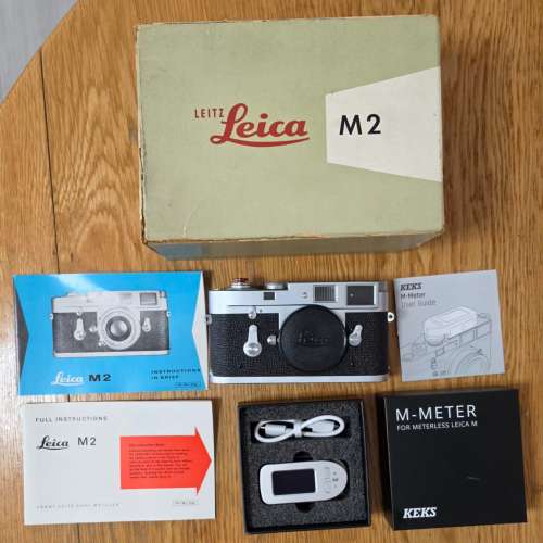 收藏級 Leica M2 連 KEKS M-Meter測光器