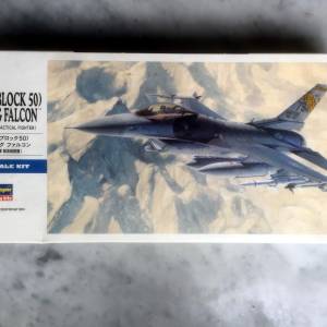 $100 - [非完成品] 全新 Hasegawa Hobby F-16CJ Fighting Falcon No. D18 (絕版)