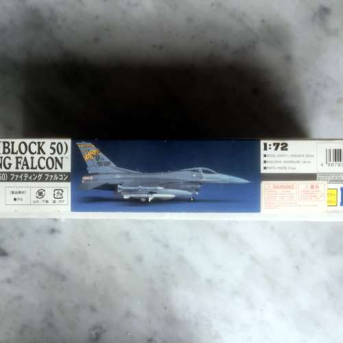$100 - [非完成品] 全新 Hasegawa Hobby F-16CJ Fighting Falcon No. D18 (絕版)