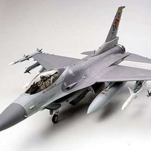 $100 - [非完成品] 全新 Hasegawa Hobby F-16CJ Fighting Falcon No. D18 (絕版)