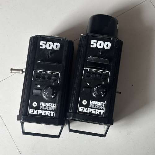 Hansel500及broncolor 300閃光燈