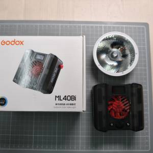 神牛ML40bi 雙色 40w 補光燈內置電池+Ulanzi TH04 燈架 俯拍 懸停支架 可夾枱
