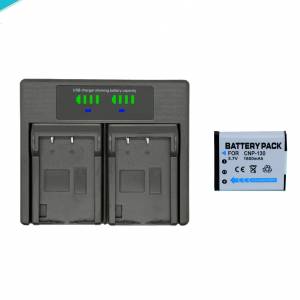 NIJIA NP-130 / NP-130A Lithium-Ion Battery Pack With LCD Display USB-C Dual