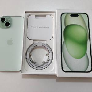 全原裝不議價電池99% iPhone 15 plus+ 128gb eSim + 實體sim what app 6497 6645