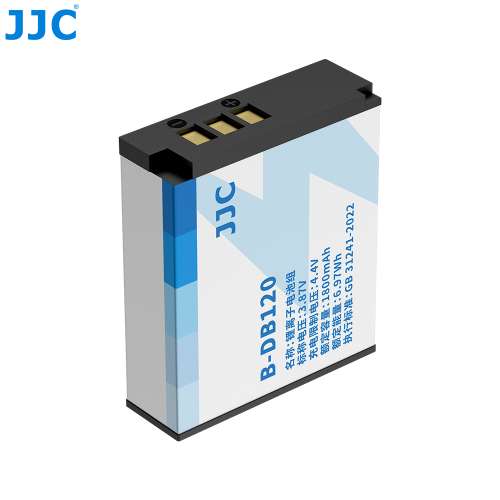 JJC DB-120 Li-ion Battery For Ricoh GR IV / GR IV HDF / GR IV Monochrome 代用...