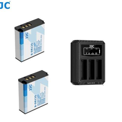 JJC DB-120 Li-ion Battery with USB-C Port Charger For Ricoh GR IV / GR IV HDF