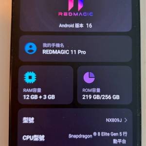 NUBIA REDMAGIC 11PRO 12+256