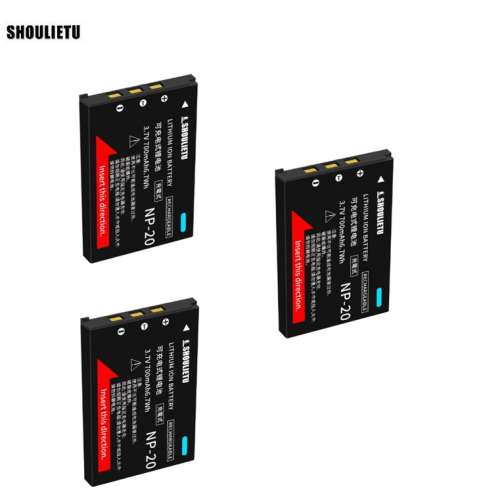 Shoulietu DB-20 Li-ion Battery For Casio Cameras 代用鋰電池