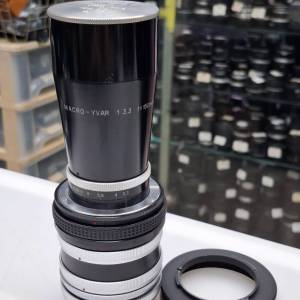 MACRO-YVAR 150MM F3.3 巳改 CANON FD MOUNT + FD TO HASSELBLAD MOUNT