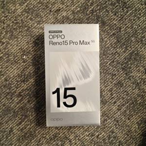 全新 New | Oppo Reno15 Pro Max