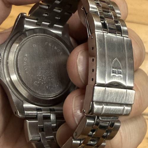 Tudor 帝舵 Hydronaut 89190 黑面大裝 40mm 經典潛水男錶 $9999