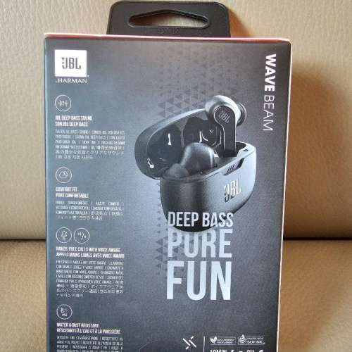 全新未開封 JBL WAVE BEAM 藍牙耳機 行貨 無線耳機 100% New