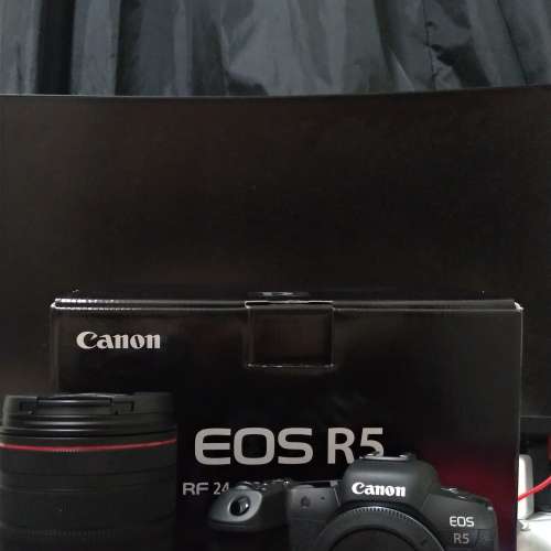 【行貨一手買入】Canon EOS R5 機身連 RF 24-105mm f/4 L IS USM 鏡頭