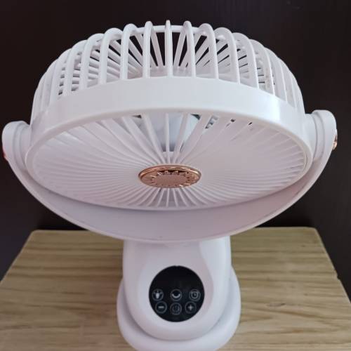 三合一多功能可夾式USB充電風扇 fan