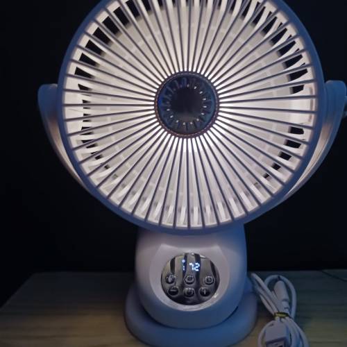 三合一多功能可夾式USB充電風扇 fan